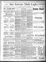 Newspaper: San Antonio Daily Light. (San Antonio, Tex.), Vol. 7, No. 186, Ed. 1 …