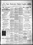 Newspaper: San Antonio Daily Light. (San Antonio, Tex.), Vol. 8, No. 43, Ed. 1 F…