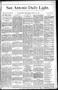 Newspaper: San Antonio Daily Light. (San Antonio, Tex.), Vol. 8, No. 56, Ed. 1 F…