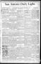 Newspaper: San Antonio Daily Light. (San Antonio, Tex.), Vol. 8, No. 177, Ed. 1 …