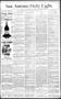Newspaper: San Antonio Daily Light. (San Antonio, Tex.), Vol. 10, No. 33, Ed. 1 …