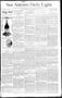 Primary view of San Antonio Daily Light. (San Antonio, Tex.), Vol. 10, No. 117, Ed. 1 Monday, June 9, 1890
