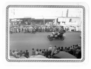 Primary view of object titled 'Old Car in the Taylor Rodeo Parade'.