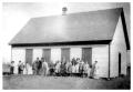 Photograph: [Group Outside the 2nd Lefors School]