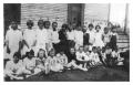 Primary view of [Large Group of Kress School Students]