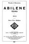 Thumbnail image of item number 3 in: 'Worley's Directory of Abilene, Texas, 1915'.