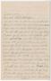 Letter: [Letter from Glen Spears to Lt. Comdr. E. E. Roberts Jr.]