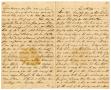 Primary view of [Letter from David Fentress to his wife Clara, July 18, 1863]