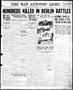 Thumbnail image of item number 1 in: 'The San Antonio Light (San Antonio, Tex.), Vol. 38, No. 354, Ed. 1 Wednesday, January 8, 1919'.