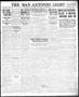 Thumbnail image of item number 1 in: 'The San Antonio Light (San Antonio, Tex.), Vol. 39, No. 269, Ed. 1 Wednesday, October 15, 1919'.
