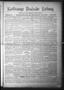 Newspaper: La Grange Deutsche Zeitung. (La Grange, Tex.), Vol. 15, No. 43, Ed. 1…