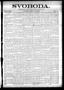 Newspaper: Svoboda. (La Grange, Tex.), Vol. 22, No. 51, Ed. 1 Tuesday, June 25, …