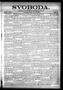 Newspaper: Svoboda. (La Grange, Tex.), Vol. 23, No. 59, Ed. 1 Friday, July 24, 1…