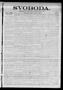 Newspaper: Svoboda. (La Grange, Tex.), Vol. 23, No. 81, Ed. 1 Friday, October 9,…