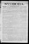 Newspaper: Svoboda. (La Grange, Tex.), Vol. 24, No. 32, Ed. 1 Tuesday, April 20,…