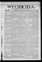 Newspaper: Svoboda. (La Grange, Tex.), Vol. 24, No. 75, Ed. 1 Friday, September …