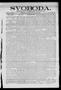 Newspaper: Svoboda. (La Grange, Tex.), Vol. 24, No. 85, Ed. 1 Friday, October 22…