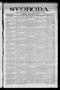 Newspaper: Svoboda. (La Grange, Tex.), Vol. 25, No. 19, Ed. 1 Tuesday, March 8, …