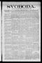 Newspaper: Svoboda. (La Grange, Tex.), Vol. 25, No. 46, Ed. 1 Friday, June 10, 1…
