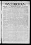 Newspaper: Svoboda. (La Grange, Tex.), Vol. 25, No. 62, Ed. 1 Friday, August 5, …