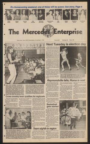 Primary view of object titled 'The Mercedes Enterprise (Mercedes, Tex.), Vol. 82, No. 44, Ed. 1 Wednesday, November 2, 1994'.