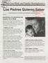 Journal/Magazine/Newsletter: Los Padres Quieren Saber, Número 1, 1997