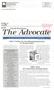 Journal/Magazine/Newsletter: The Small Business Advocate, Volume 6, Issue 2, March-April 2001