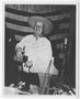 Primary view of [Chester W. Nimitz in Texas Regalia]