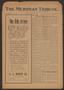 Thumbnail image of item number 1 in: 'The Meridian Tribune. (Meridian, Tex.), Vol. 18, No. 9, Ed. 1 Friday, August 16, 1912'.