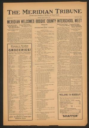 Primary view of object titled 'The Meridian Tribune (Meridian, Tex.), Vol. 35, No. 43, Ed. 1 Friday, March 21, 1930'.