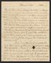 Letter: [Letter from Elizabeth Upshur Teackle, to her daughter Elizabeth Ann …