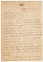 Primary view of [Letter from T. H. White to Cecelia McKie - May 19, 1943]