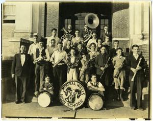 Primary view of object titled '[The Mineral Wells High School Concert Band]'.