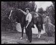 Photograph: [Hahl Proctor and a Horse]