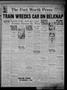 Thumbnail image of item number 1 in: 'The Fort Worth Press (Fort Worth, Tex.), Vol. 9, No. 83, Ed. 2 Tuesday, January 7, 1930'.