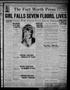 Newspaper: The Fort Worth Press (Fort Worth, Tex.), Vol. 9, No. 89, Ed. 2 Tuesda…