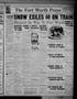 Thumbnail image of item number 1 in: 'The Fort Worth Press (Fort Worth, Tex.), Vol. 9, No. 95, Ed. 2 Tuesday, January 21, 1930'.