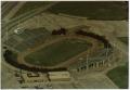Photograph: [Aerial Photograph of North Texas State University, Fouts Field Stadi…