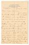 Letter: [Letter from Chester W. Nimitz to his Grandfather, July 7, 1901]