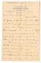 Letter: [Letter from Chester W. Nimitz to his Grandfather, July 15, 1901]