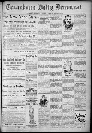Primary view of object titled 'Texarkana Daily Democrat. (Texarkana, Ark.), Vol. 9, No. 194, Ed. 1 Thursday, March 23, 1893'.