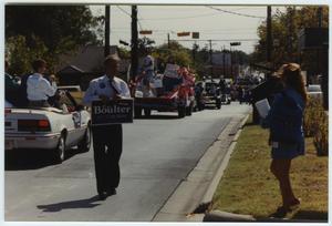 Primary view of object titled '[North Texas Homecoming Parade, 1992]'.