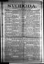 Newspaper: Svoboda. (La Grange, Tex.), Vol. 26, No. 42, Ed. 1 Friday, May 26, 19…