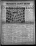 Newspaper: The Fayette County Record (La Grange, Tex.), Vol. 28, No. 59, Ed. 1 T…
