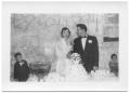 Photograph: [Wedding portrait of Mr. and Mrs. Antonio Moreno]