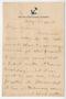 Letter: [Letter from Chester W. Nimitz to William Nimitz, February 28, 1903]