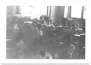 Primary view of object titled '[Children at School House # 1]'.