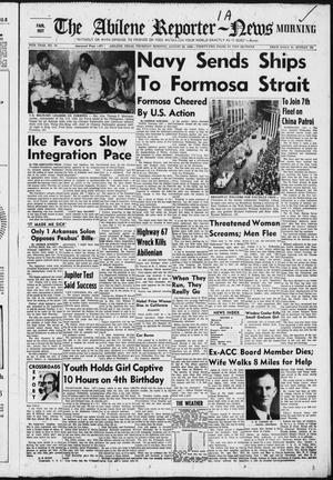 Primary view of object titled 'The Abilene Reporter-News (Abilene, Tex.), Vol. 78, No. 74, Ed. 1 Thursday, August 28, 1958'.