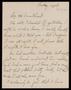 Letter: [Letter from Felix Butte to Elizabeth Kirkpatrick - September 29, 192…