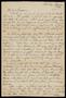 Letter: [Letter from Felix Butte to Elizabeth Kirkpatrick - April 6, 1923]